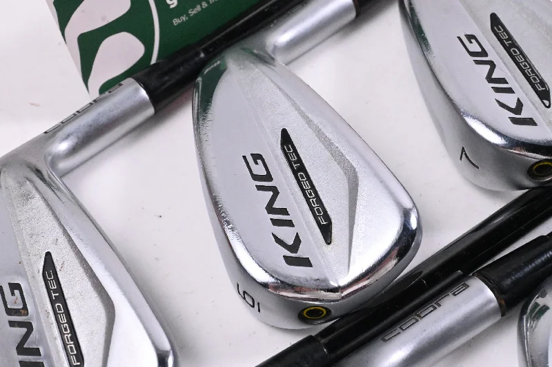 Denim Design Cobra King Forged Tec 2020 Irons / 5-PW+GW / Stiff Flex KBS $-Taper 120 Shafts Denim Design Cobra King Forged Tec 2020 Irons / 5-PW+GW / Stiff Flex KBS $-Taper 120 Shafts