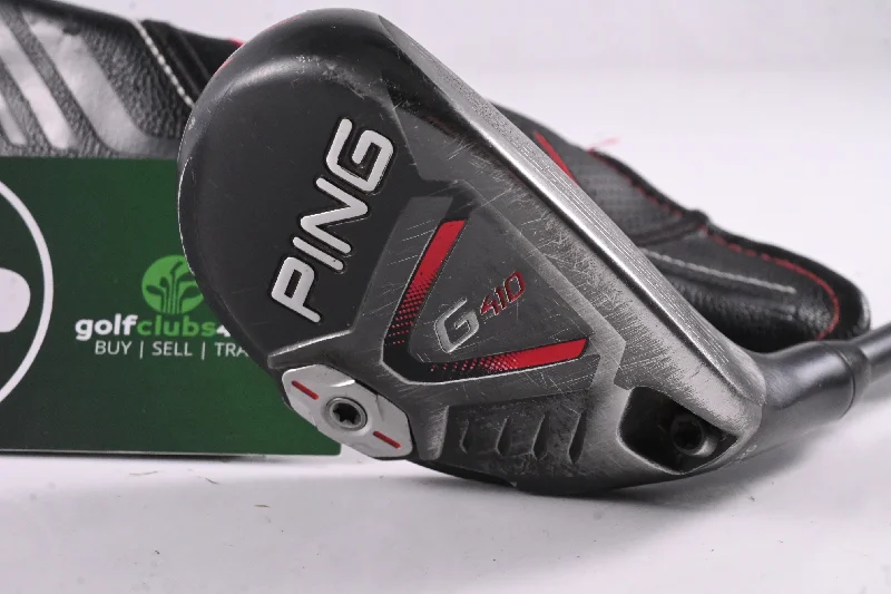 French Retro Ping G410 #5 Hybrid / 26 Degree / Regular Flex Ping Alta CB Red 70 Shaft French Retro Ping G410 #5 Hybrid / 26 Degree / Regular Flex Ping Alta CB Red 70 Shaft