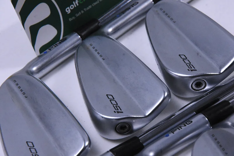 Elegant Series Ping i500 Irons / 4-PW / Blue Dot / Stiff Flex Ping AWT 2.0 Shafts