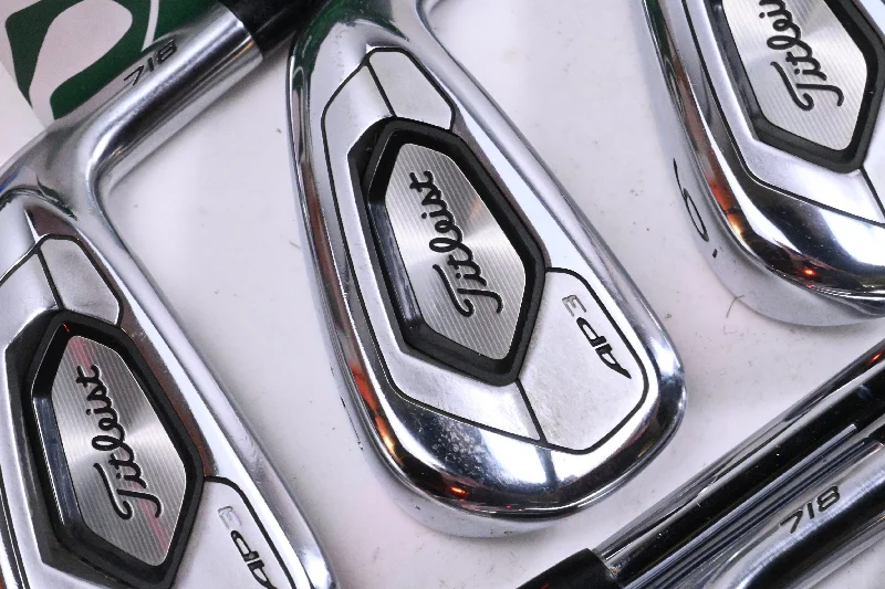 Cozy Street Style Titleist 718 AP3 Irons / 4-PW+48° / Stiff Flex AMT Black S300 Shafts Cozy Street Style Titleist 718 AP3 Irons / 4-PW+48° / Stiff Flex AMT Black S300 Shafts