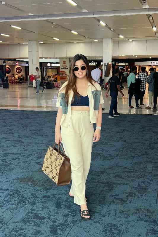 Cozy Chic Tim Denim Pockets Co ord Set