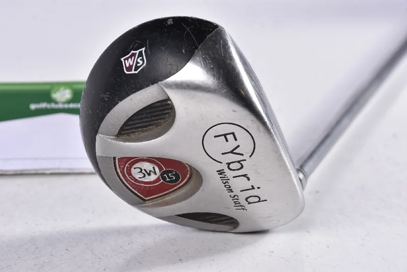 Innovative Design Wilson Fybrid #3 Wood / 15 Degree / Regular Flex ProForce V2 64 Shaft Innovative Design Wilson Fybrid #3 Wood / 15 Degree / Regular Flex ProForce V2 64 Shaft