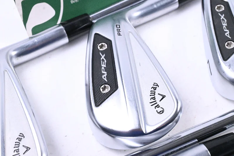 Summer Selection Callaway Apex Pro 24 Irons / 5-PW+GW / Stiff Flex Dynamic Gold Mid 100 S300 Summer Selection Callaway Apex Pro 24 Irons / 5-PW+GW / Stiff Flex Dynamic Gold Mid 100 S300