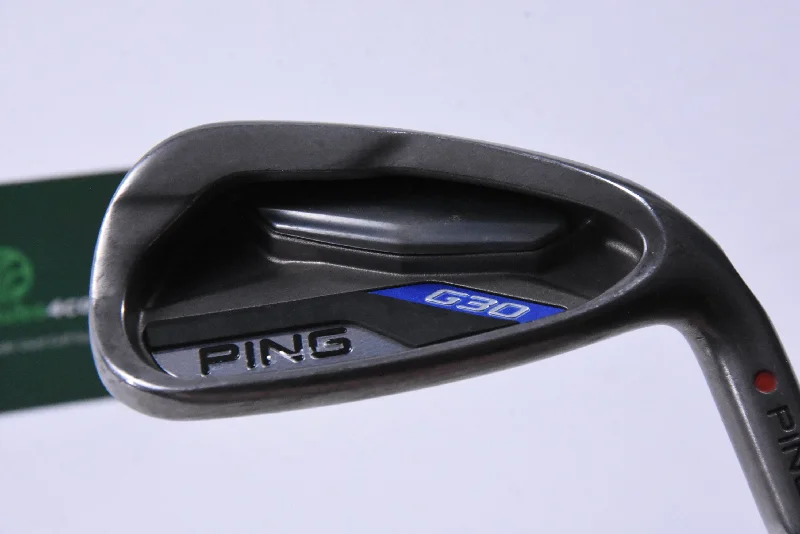 British Fashion Ping G30 #9 Iron / Red Dot / Regular Flex Ping CFS Distance Shaft