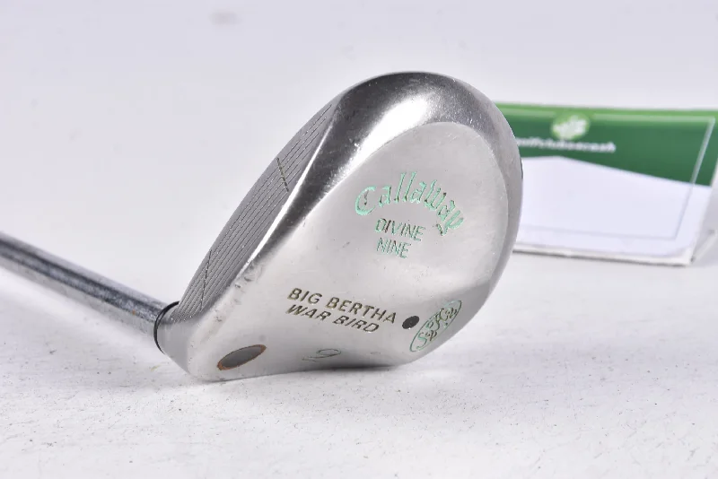 Fashionable Comfort Ladies Left Hand Callaway Big Bertha Warbird #9 Wood / 23 Degree / Ladies Flex Fashionable Comfort Ladies Left Hand Callaway Big Bertha Warbird #9 Wood / 23 Degree / Ladies Flex