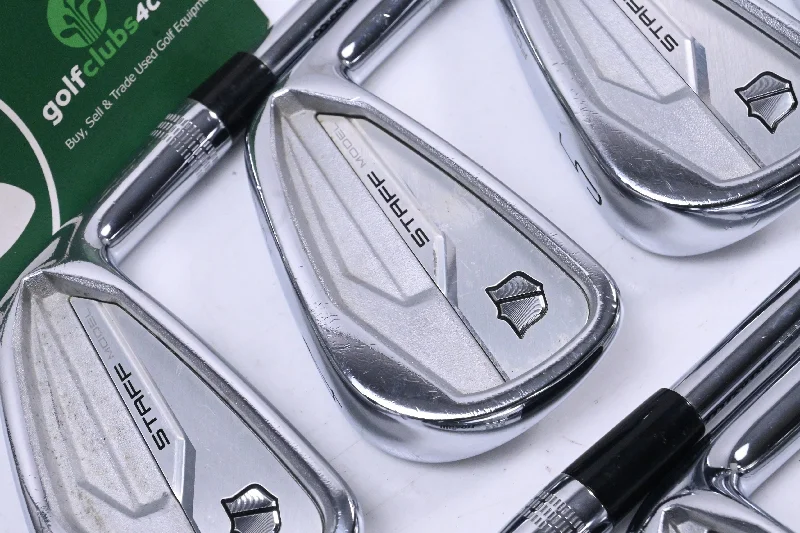 Luxury And Elegant Wilson Staff Model 2024 CB Irons / 3-PW / Stiff Flex Dynamic Gold Mid 115 S300