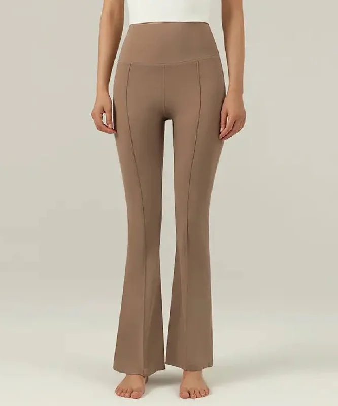 Timeless Comfort High Waisted Flared Bootleg Leggings