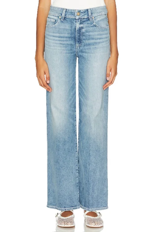Casual Chic Sasha Denim Jeans In La Rambla