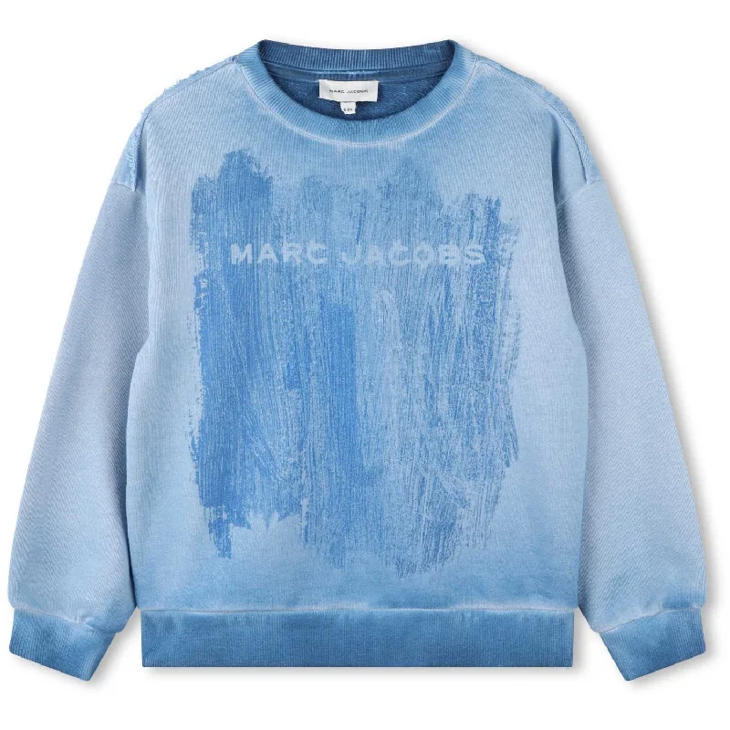 High-end Design Marc Jacobs Blue Crewneck