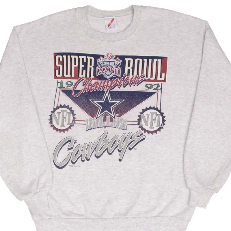 All-Day Outfits VINTAGE NFL DALLAS COWBOYS SUPERBOWL CHAMPIONS 1993 SWEATSHIRT LARGE MADE IN USA All-Day Outfits VINTAGE NFL DALLAS COWBOYS SUPERBOWL CHAMPIONS 1993 SWEATSHIRT LARGE MADE IN USA