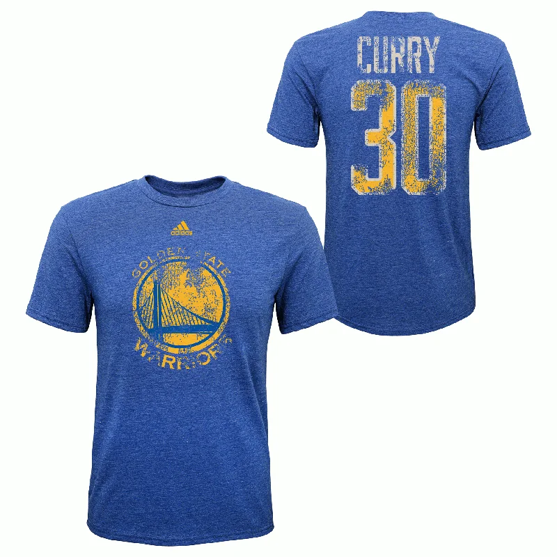 Relaxed Clothing Stephen Curry #30 Golden State Warriors Faded Shirt