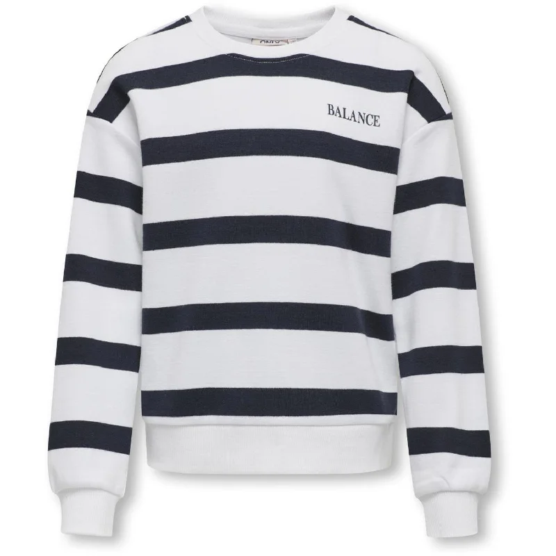 Comfortable And Simple kids ONLY Bright White Night Sky + Print Balance Ashley O-Neck Sweatshirt Comfortable And Simple kids ONLY Bright White Night Sky + Print Balance Ashley O-Neck Sweatshirt