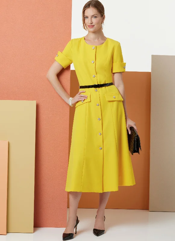 Minimal Classic Butterick Dress B7005