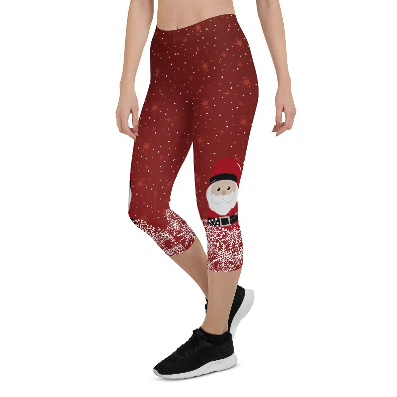 Elegant Temperament Santa Magic Capris