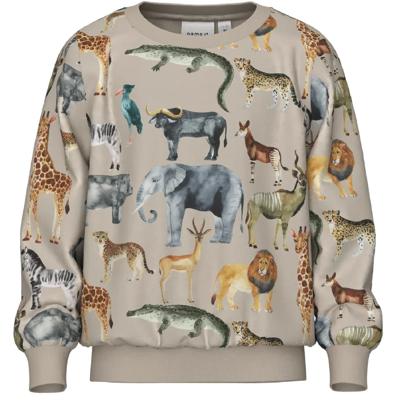 Wandering freely Name It Peyote Melange Jasen Sweatshirt