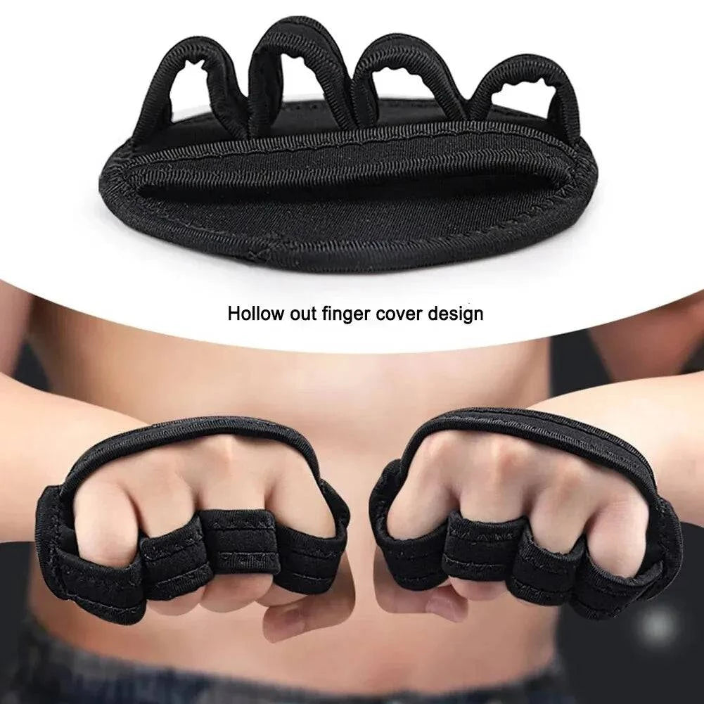 Cozy Pants Powerlifting Gym Gloves Breathable Horizontal Bar Booster Gloves Weightlifting Leather Palm Guard Fitness Gloves for Men Women