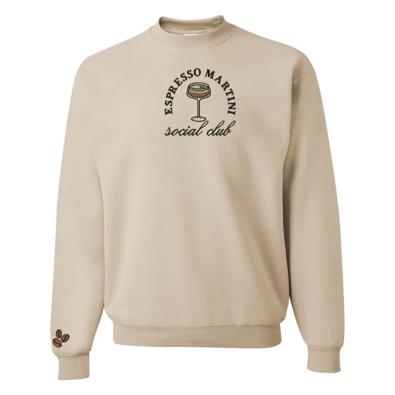 Design And Tailoring 'Espresso Martini Social Club' Crewneck Sweatshirt