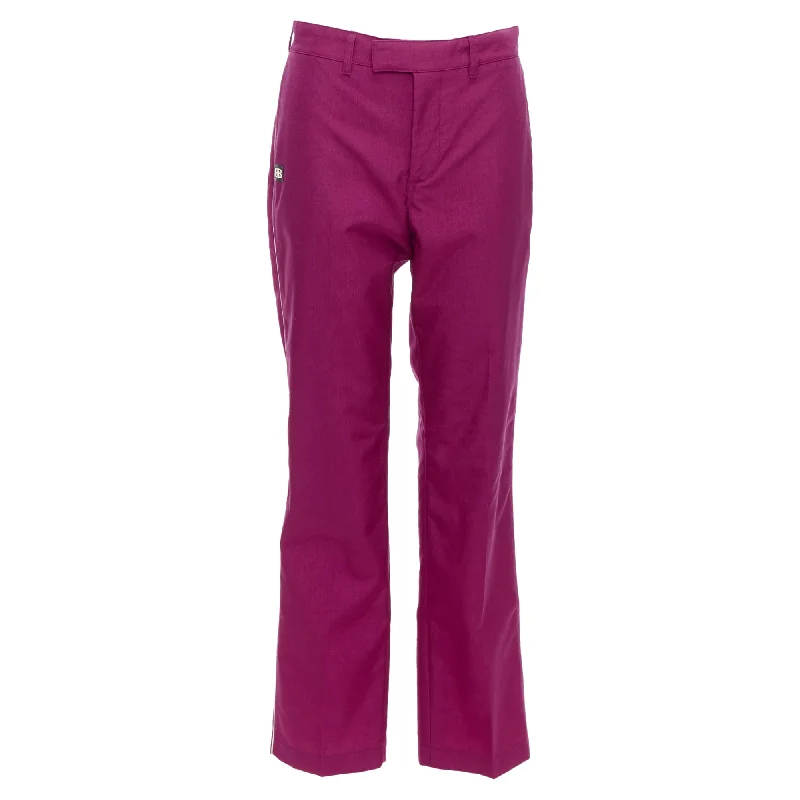 Soft Tops Balenciaga Demna Rubber Logo Tapered Trousers