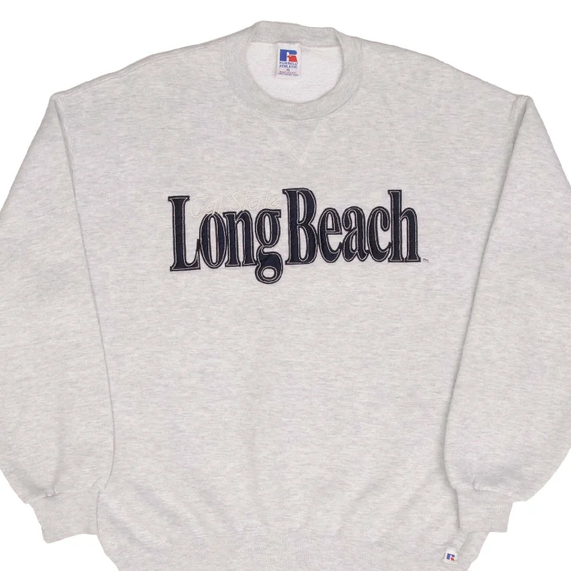 Relaxed Fashion VINTAGE Russel Athletic CSULB CAL STATE LONG BEACH SWEATSHIRT 1990S XL MADE USA
