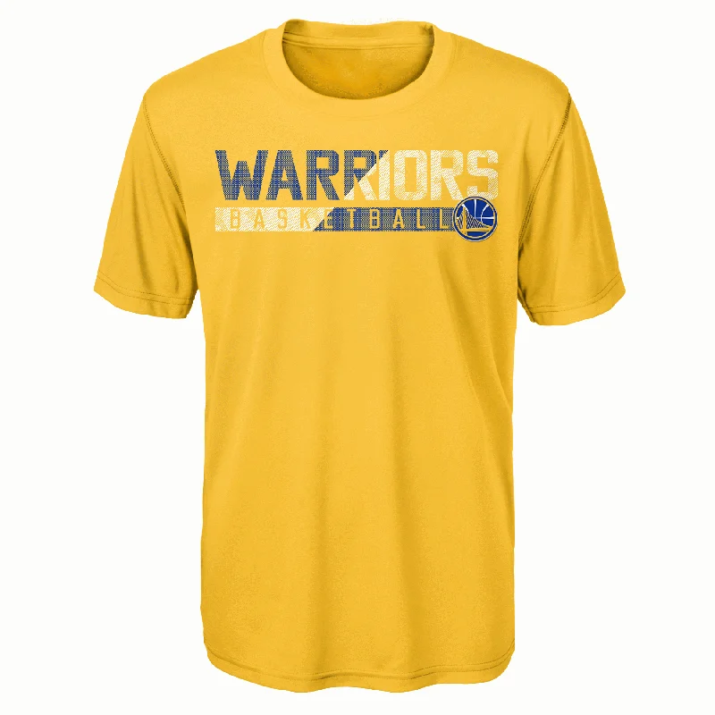 Soft Textures Golden State Warriors Youth Golden Yellow Shirt