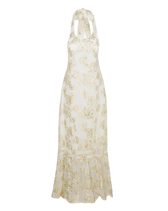 Personalized Clothing Golden Hour Halter Dress