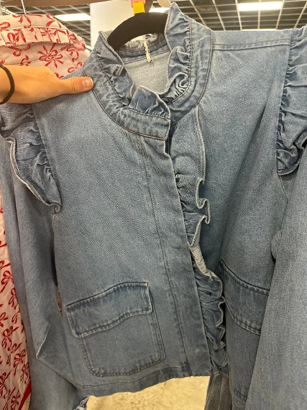 Cozy Layers Denim Diva Jacket
