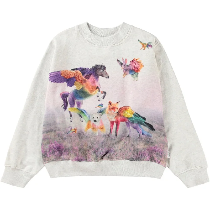 Bright Colors Molo Vibe Check Marge Crewneck