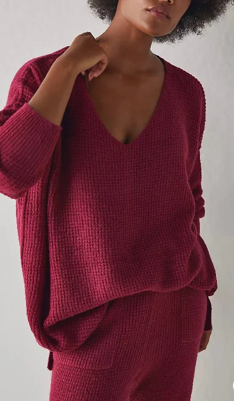 Must-have For Autumn And Winter C.o.z.y Pullover Sweater In Off Beat