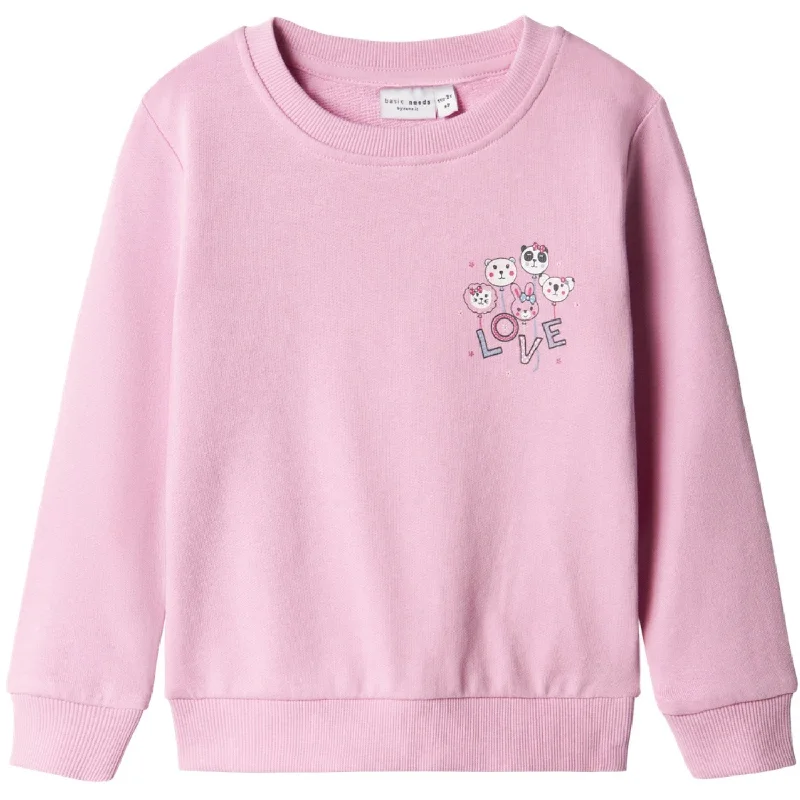 Breezy Comfort Name It Pastel Lavender Vasacha Sweatshirt