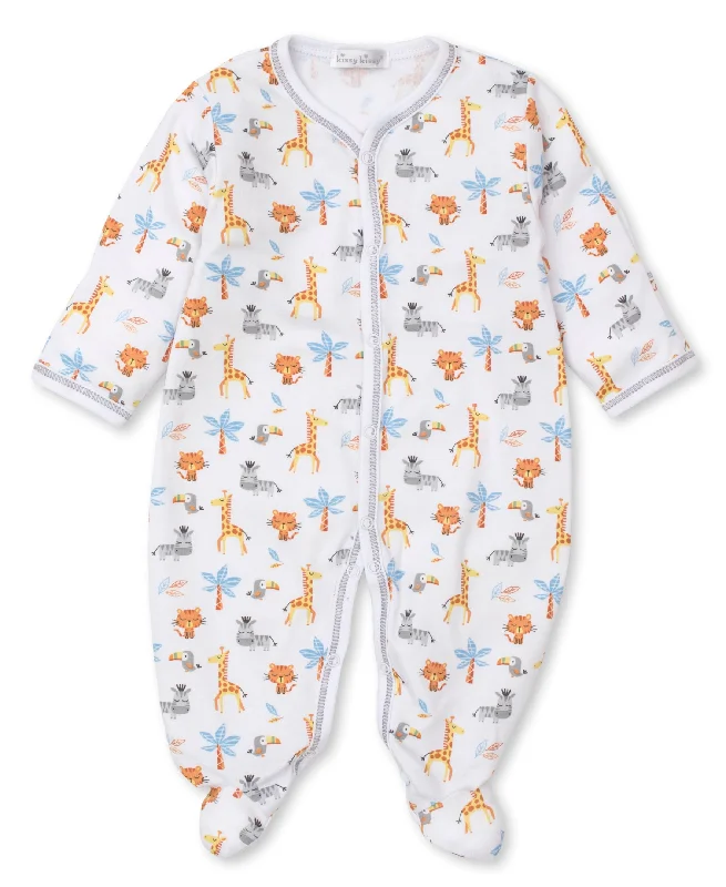 Floral Prints Boys Jungle Fever Footie