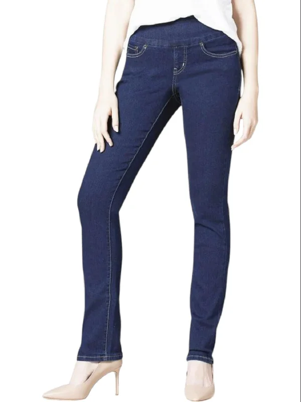 Minimal Style Pull On Jag Jeans In Denim Indigo