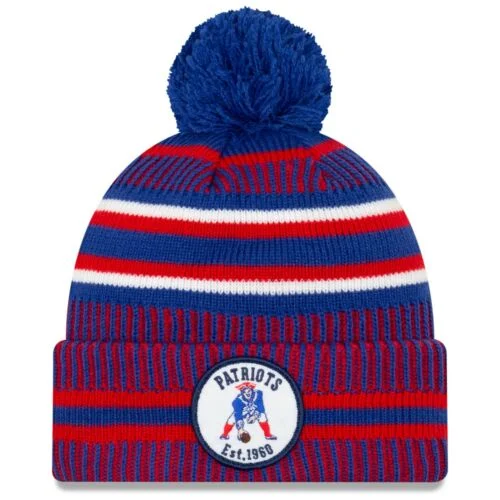 Dessert Matching New England Patriots New Era Sport Knit Winter Hat