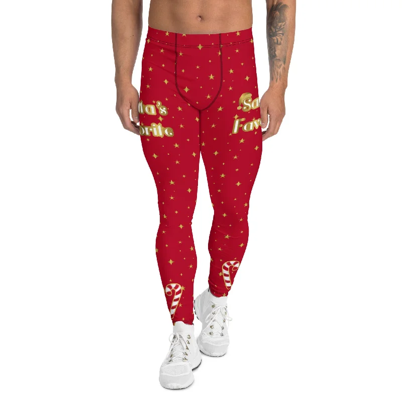 Simple Looks Santa's Favorite Men's Leggings