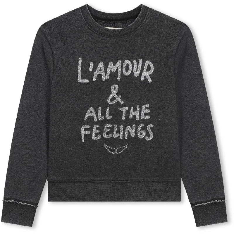 Classic Series Zadig & Voltaire Black Crewneck