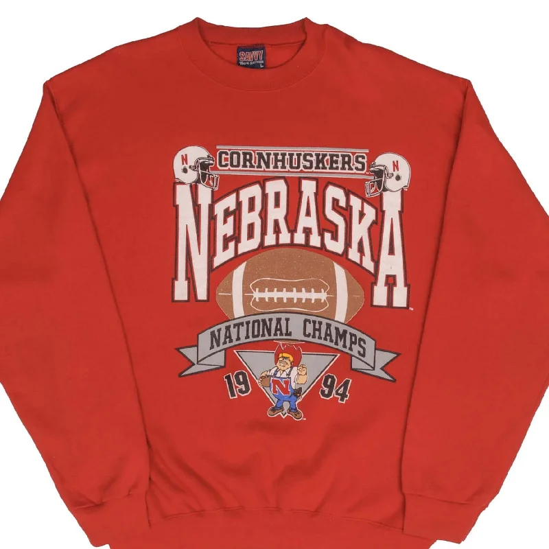 Classic Items VINTAGE NCAA NEBRASKA CORNHUSKERS CHAMPIONS 1994 SWEATSHIRT LARGE MADE IN USA Classic Items VINTAGE NCAA NEBRASKA CORNHUSKERS CHAMPIONS 1994 SWEATSHIRT LARGE MADE IN USA