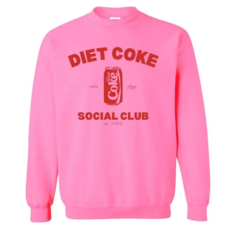 Quality Tailoring 'Diet Coke Social Club' Crewneck Sweatshirt