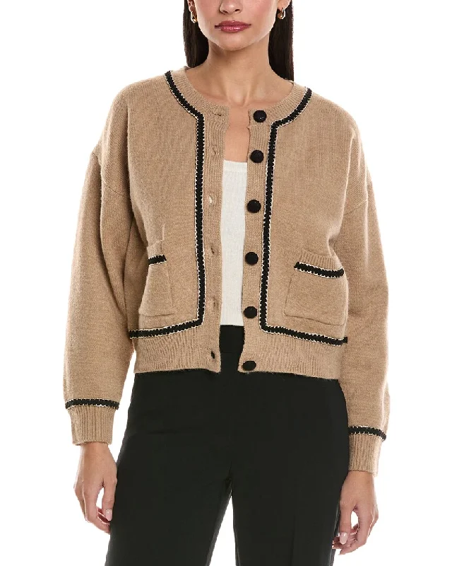 Comfortable Series Anna Kay Florencia Cashmere-Blend Cardigan