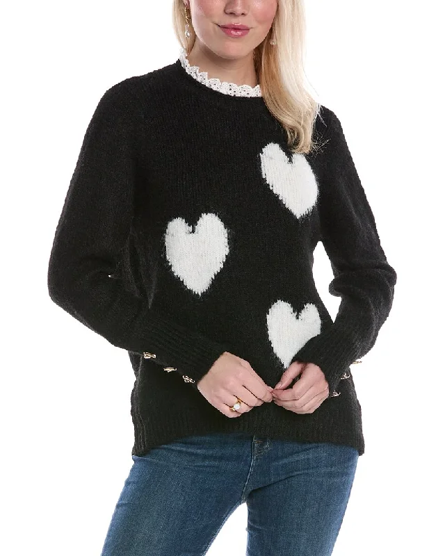 Cozy Chic Trends Anna Kay Ursilla Cashmere-Blend Pullover