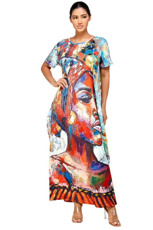 Noble Temperament Simhar Maxi Dress