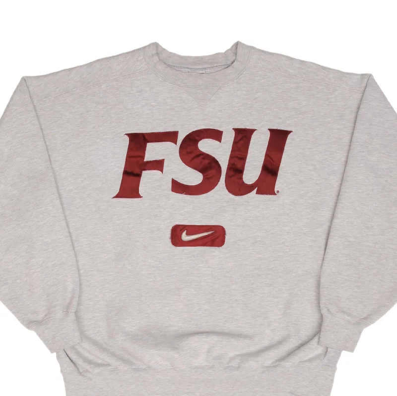 Relaxed Tops VINTAGE NIKE NCAA FSU FLORIDA STATE UNIVERSITY SWEATSHIRT 1990S SIZE XL Relaxed Tops VINTAGE NIKE NCAA FSU FLORIDA STATE UNIVERSITY SWEATSHIRT 1990S SIZE XL