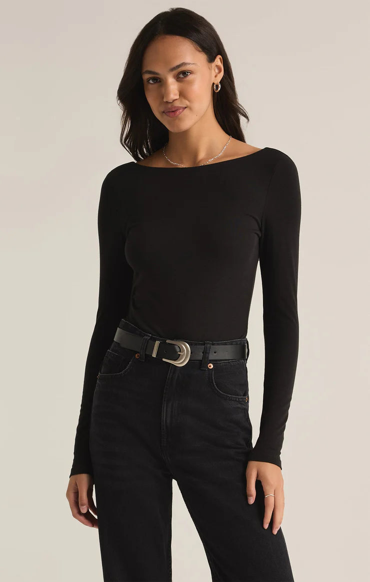 Cozy Knits Balea Bodysuit - Black