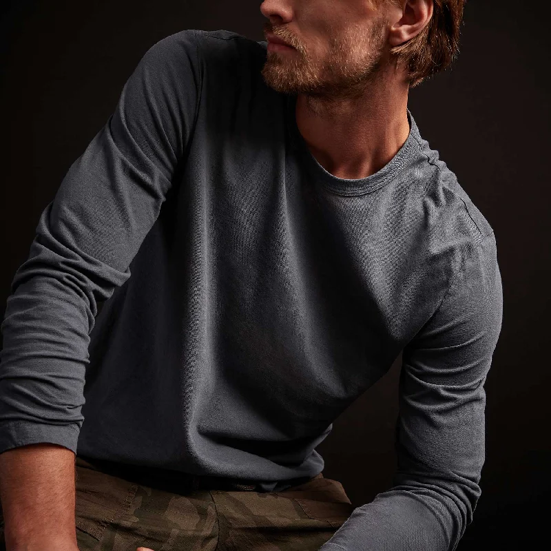 Fashion Selection Long Sleeve Crew Neck - Maine Pigment