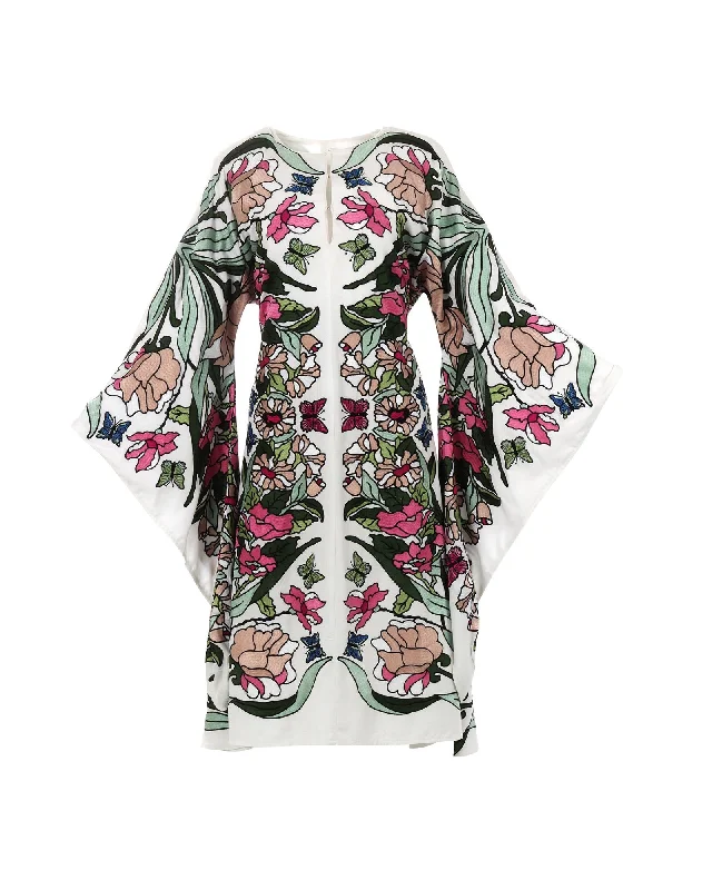 French Style Cosmic Moonlight Maxi Tunic