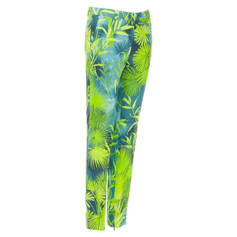 Body Design Versace Jlo Jungle Tropical Print Viscose Pants