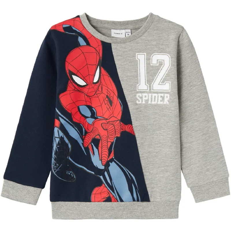 Effortless Wear Name It Dark Sapphire Jakio Spiderman Sweatshirt