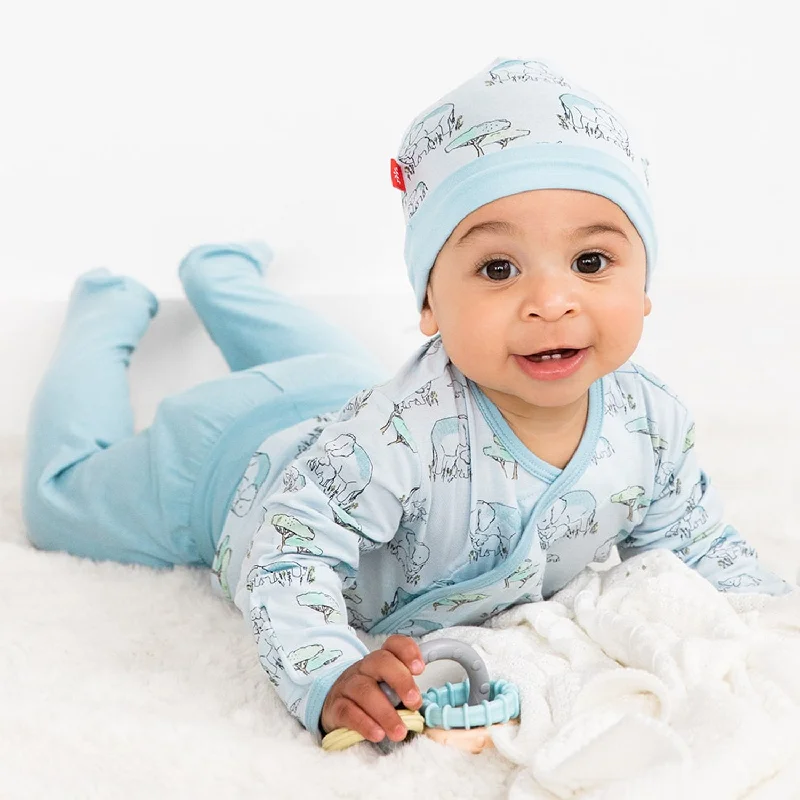 Romantic And Fresh 3 Piece Boys Love You A Ton Kimono Set
