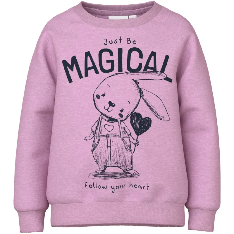 Sporty Comfort Name It Pastel Lavender Veda Sweatshirt