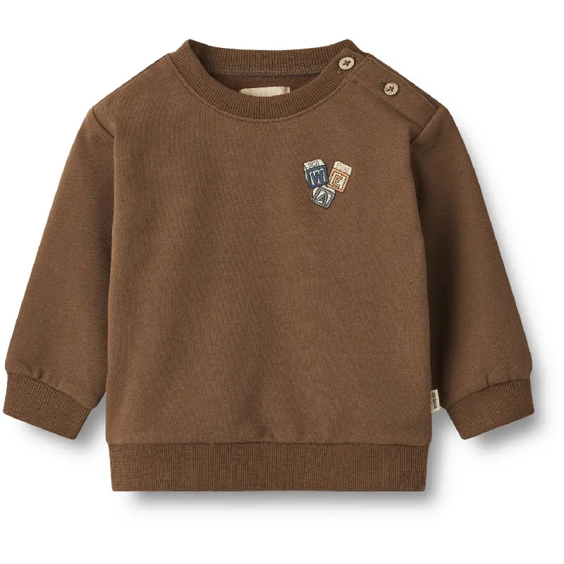 Casual Fit Wear Wheat Coffee Bean Sweatshirt Carlo