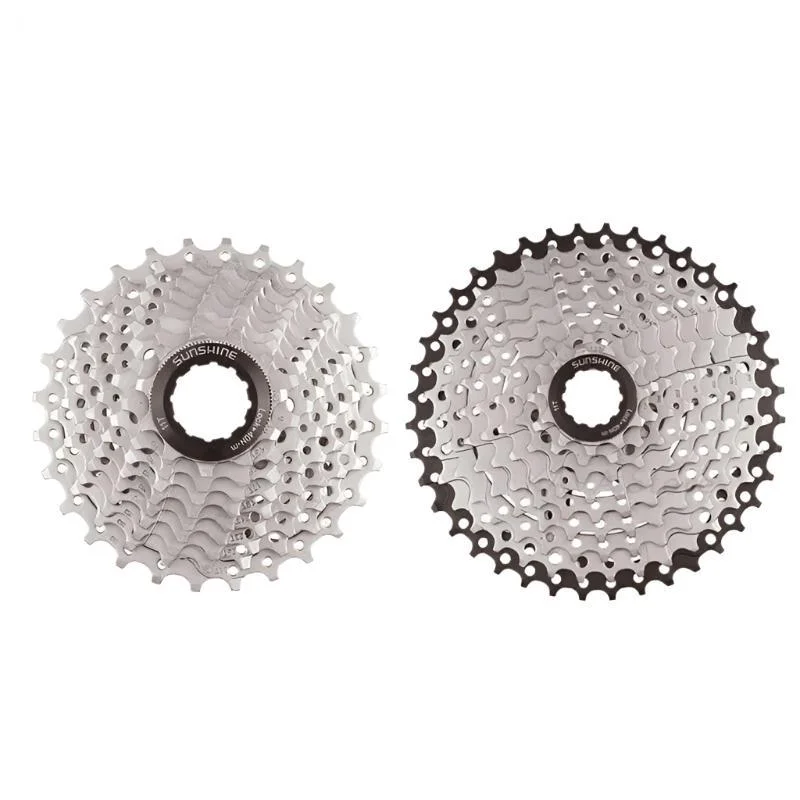 Party Wear SUNSHINE 9 Speed MTB Road Bike Freewheel Cassette Flywheel 9S 25/28/32/36/40/42/46/50T for SHIMANO M370 M390 M4000 M590 Sram 9v