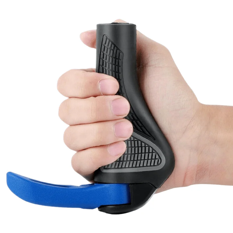 Fashion Classic Bicycle Handlebar Grip Ergonomic Bike Cycling Durable Anti-slip Rubber Mountain Bicycle Accessories Bike Parts 1Pair